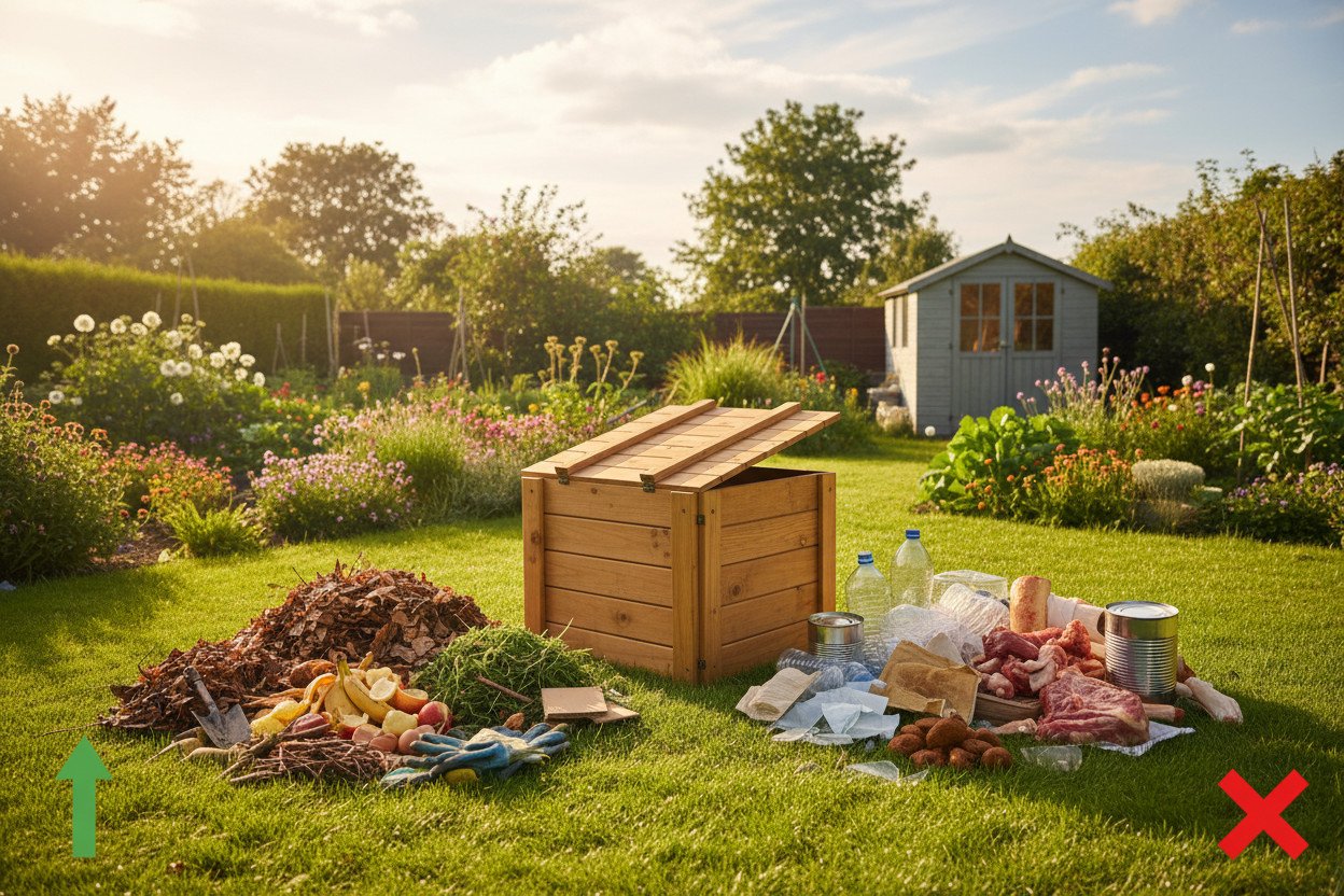 Co kompostować, a czego unikać — praktyczny podział materiałów