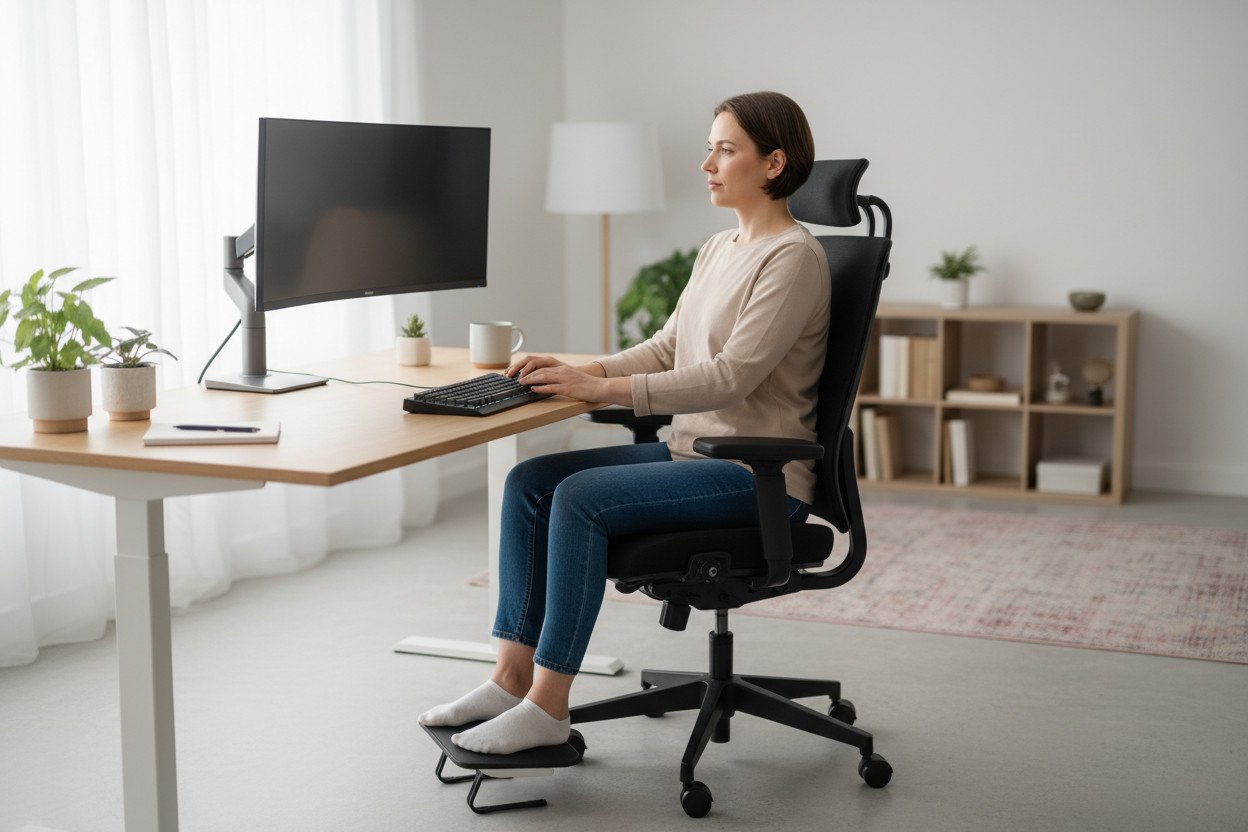 Ergonomia biurka — fundamenty zanim zaczniesz ćwiczyć