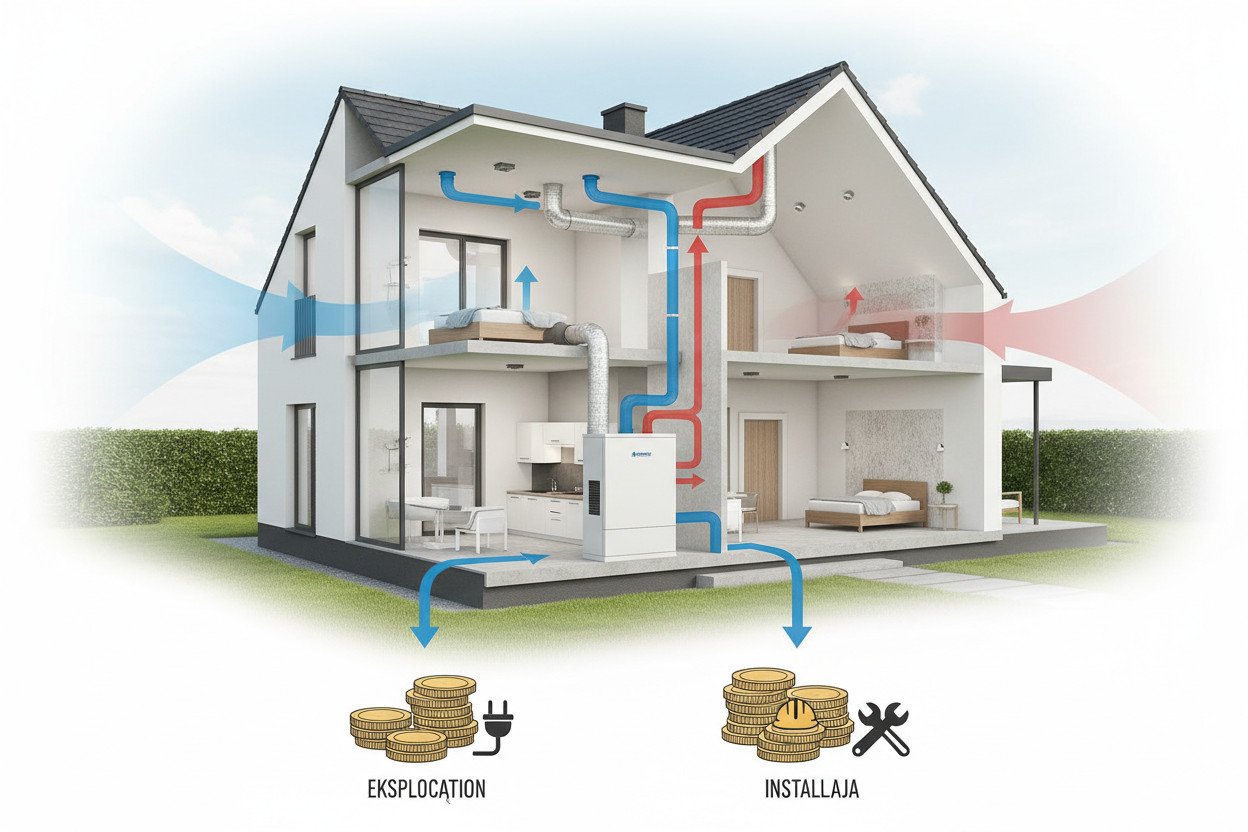 Ile kosztuje rekuperacja w domu — ceny instalacji i eksploatacji