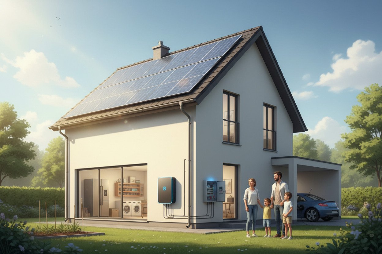 Jak działa domowy magazyn energii z fotowoltaiką