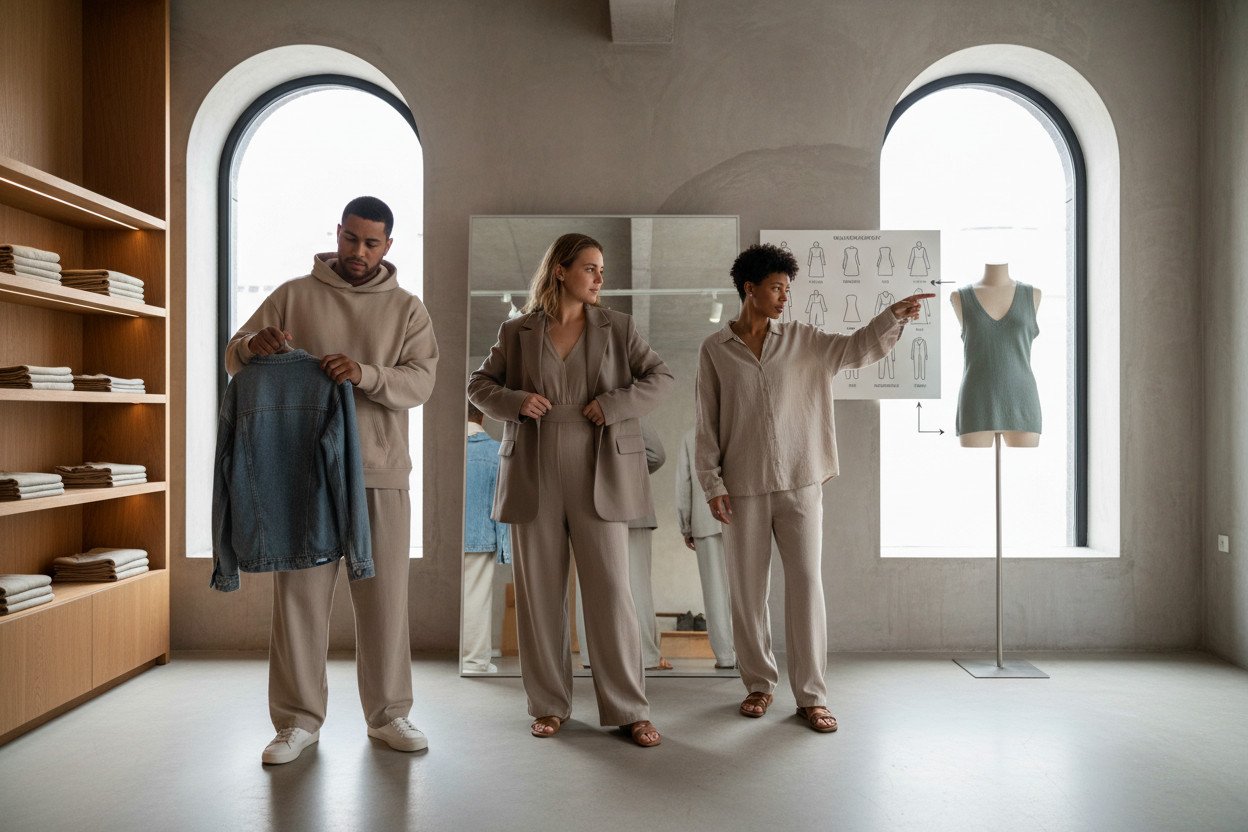 Jak kupować ubrania unisex — praktyczny przewodnik po sylwetce