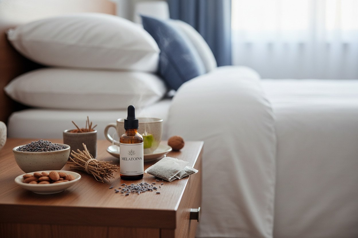 Melatonina i inne naturalne wspomożenie snu