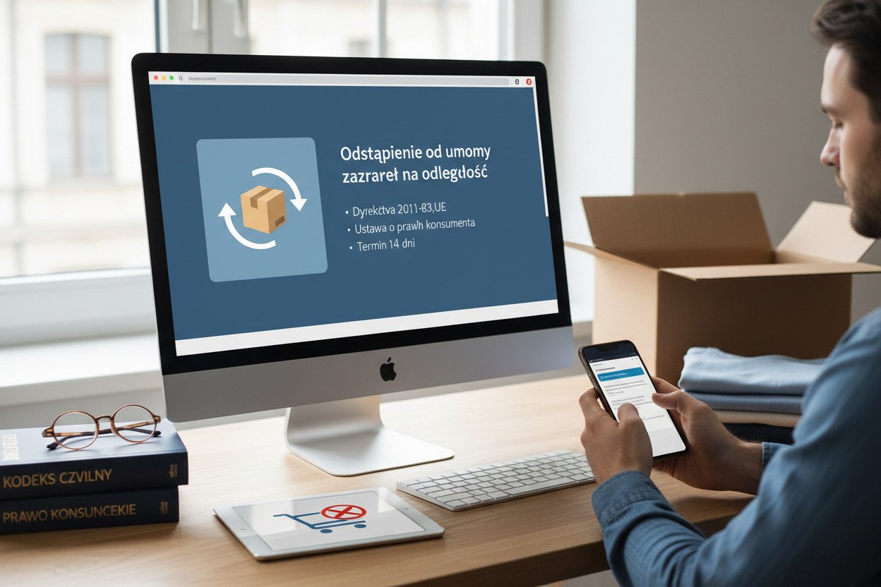 Odstąpienie od umowy zawartej na odległość — podstawy prawne