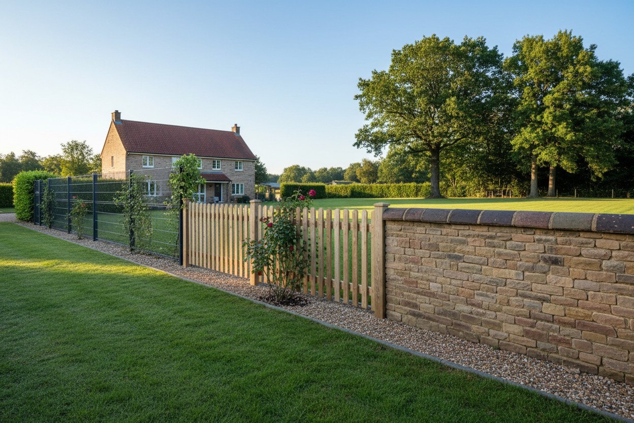 Ogrodzenie panelowe, drewniane czy murowane — przegląd materiałów