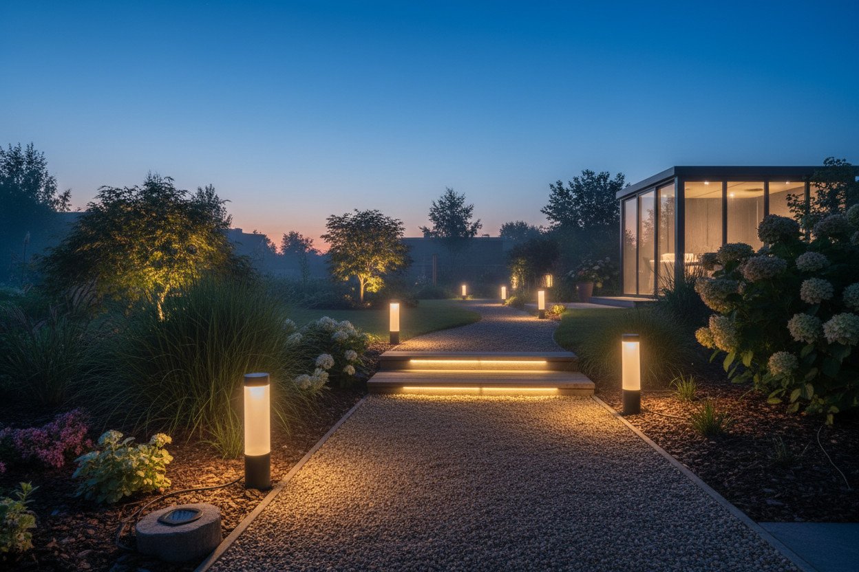 Oświetlenie ścieżek — opcje montażu i koszty