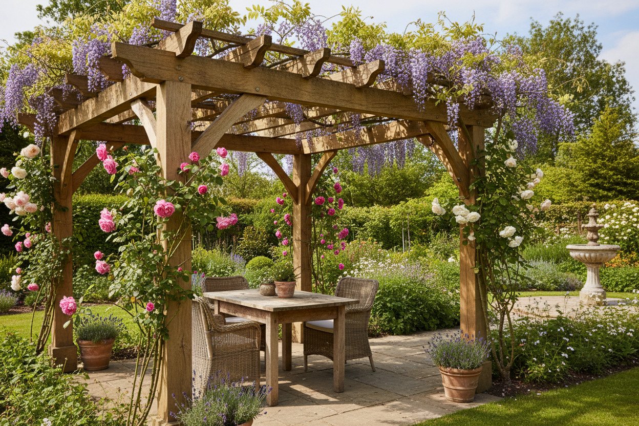 Pergola drewniana — tradycja, estetyka i wymagania konserwacyjne