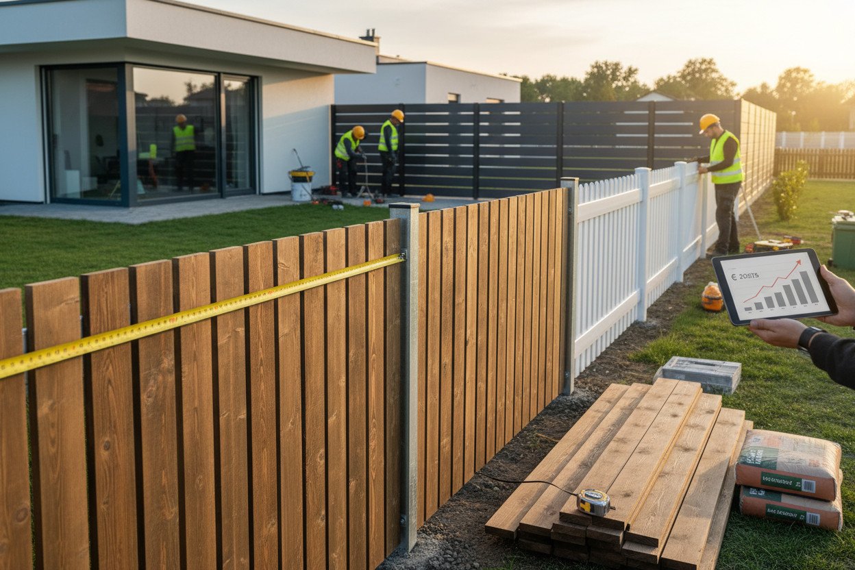 Płot — koszt metra bieżącego w 2024 roku