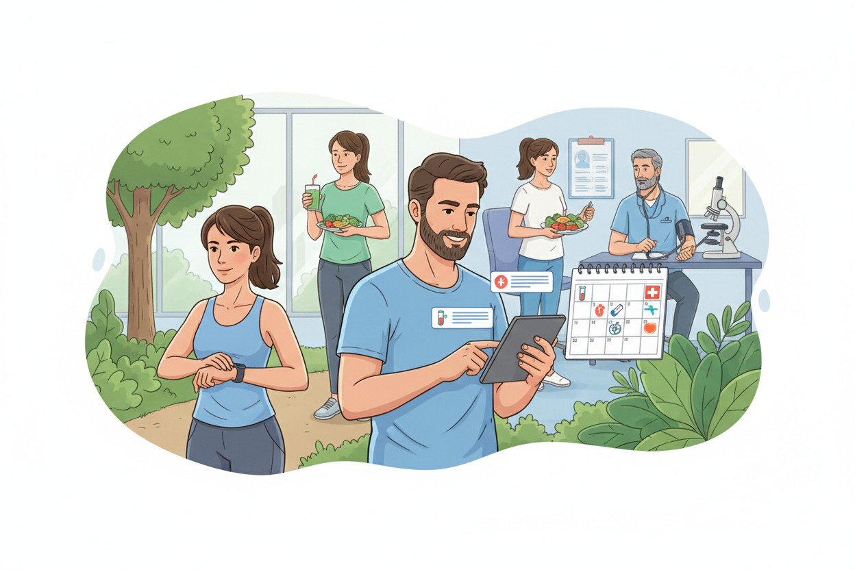 Profilaktyka zdrowotna po czterdziestce — rosnące ryzyko, gęstszy kalendarz