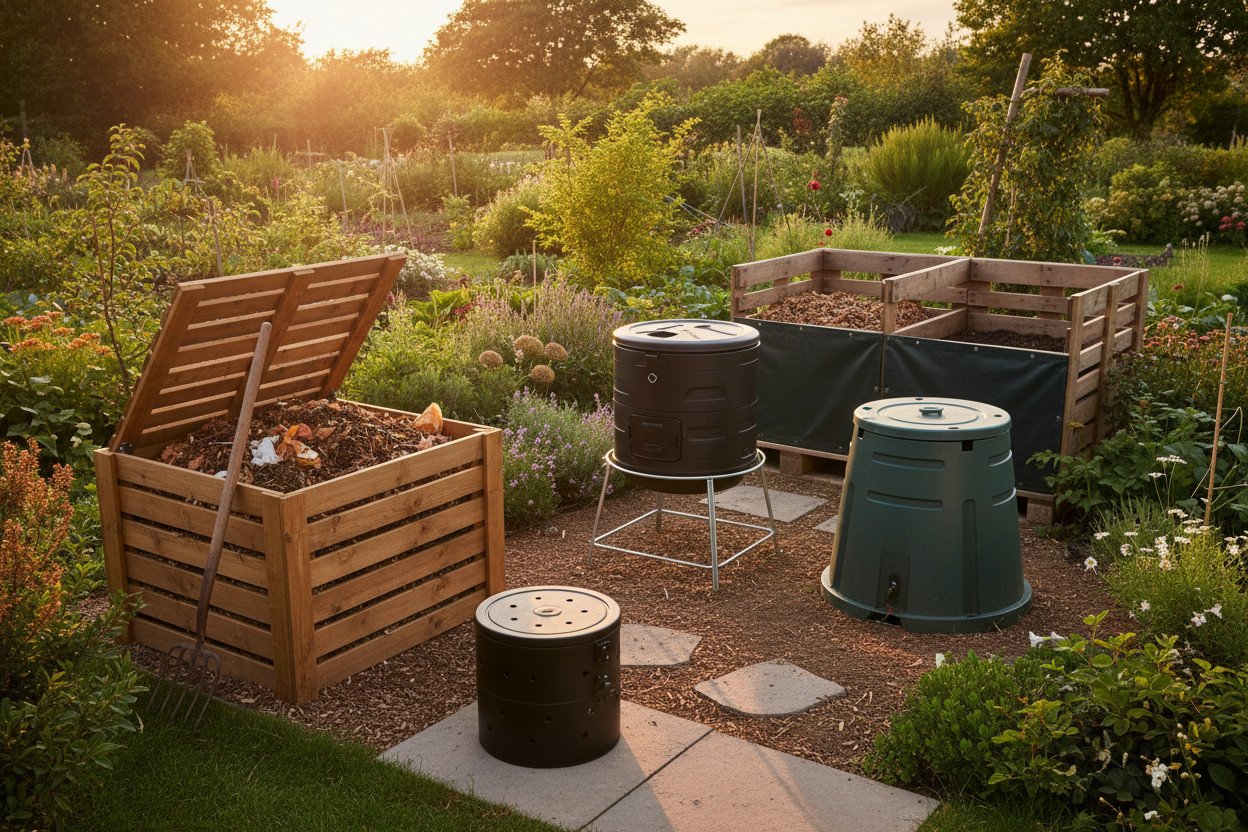 Typy kompostowników — który wybrać do swojego ogrodu